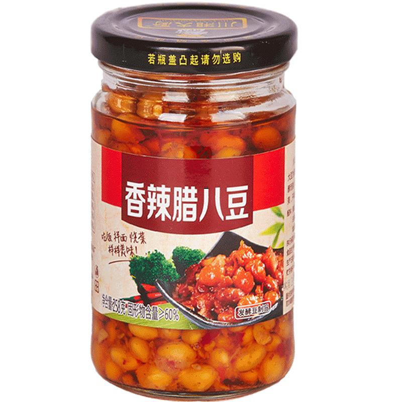 川湘大厨香辣腊八豆258gX2瓶下