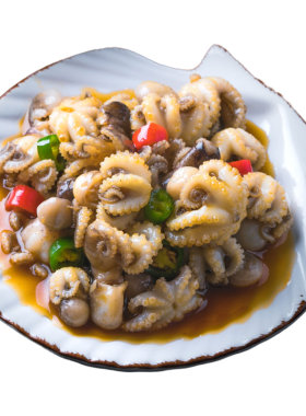 喵阿婆麻辣小八爪鱼熟食即食