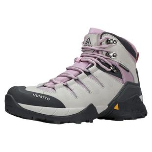 悍途高帮登山鞋女秋冬真皮耐磨防滑减震休闲运动鞋户外爬山徒步鞋