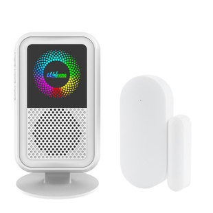 冰箱开门提醒器小卖部看店帮手报警器便利店进门冰柜语音提示器