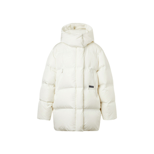 【重磅塔夫绸】IIIVIVINIKO冬新款立领直筒鸭绒羽绒服M449114130D