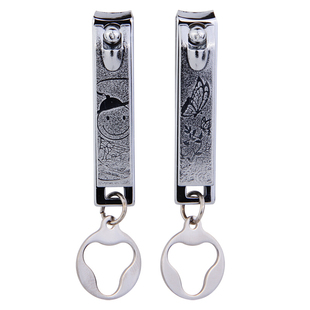 韩国777小号镀金指甲剪正品原装进口儿童指甲刀可挂钥匙N-309YG