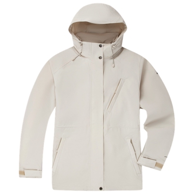 哥伦比亚女金点防水三合一冲锋衣