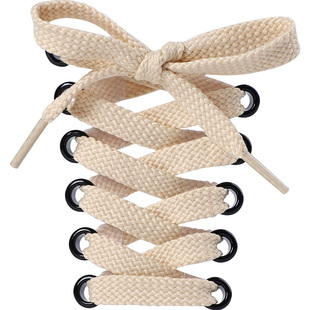 野象鞋带适用onitsuka tiger鬼冢虎原版男女运动鞋黑米白扁平鞋绳