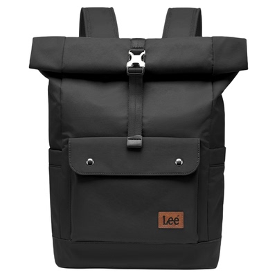 Lee时尚潮流卷盖双肩包男电脑包