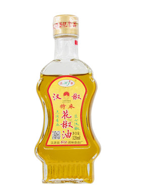汉椒特麻花椒油120ml*24瓶凉拌火锅米线麻辣烫增香调味油整箱商用