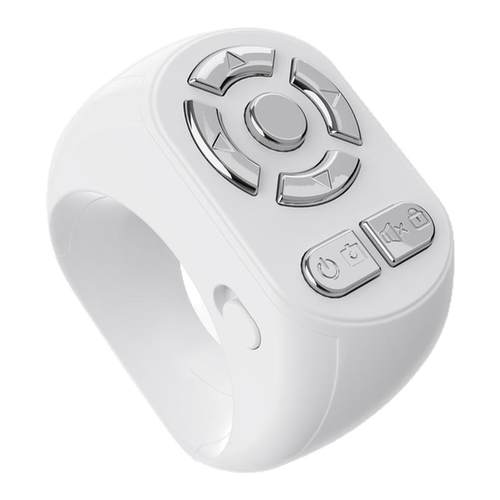 指环手机蓝牙拍照遥控器通用多功能懒人自拍刷抖音短视频看小说控制翻页充电款拍摄神器适用平板ipad苹果华为