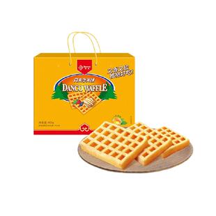 丹夫华夫饼无蔗糖健康营养早餐年货送礼盒糕点面包休闲零食408g