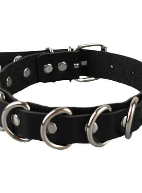 赛博朋克铆钉项链冷淡风尖刺项圈