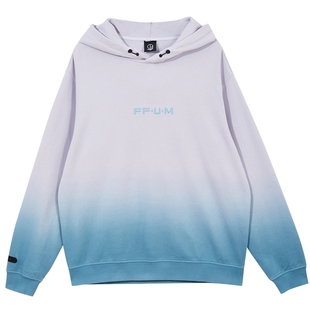 杰克琼斯秋冬新款奥特莱斯衣服潮流帅气字母渐变连帽卫衣上衣男装