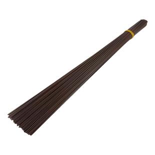 咖啡色棕色纸包胶包铁丝花杆2号DIY手工纸艺花制作材料松果塔莲蓬