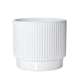 花盆陶瓷家用白色简约客厅蝴蝶兰专用轻奢高级大号口径虎皮兰盆栽