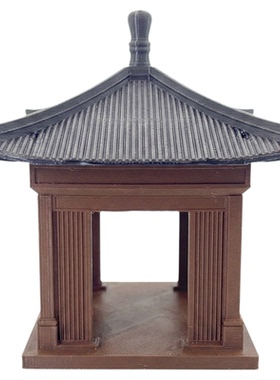 造景摆件永生苔藓仿真草坪古建凉亭石子鹅卵石餐桌圆盘装饰配件