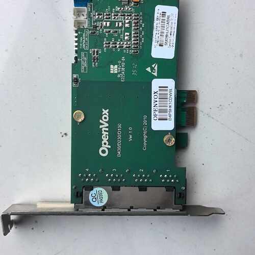 询价-OPENVOX DE430E 数字语音卡D430/D230/
