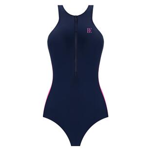 BE范德安MIX系列三角连体泳衣女游泳馆专用温泉度假竞速专业泳衣