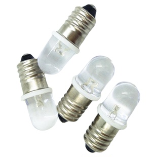 LED卡口螺口3V6V12V24V28V30V仪表指示灯珠小电珠物理实验小灯泡