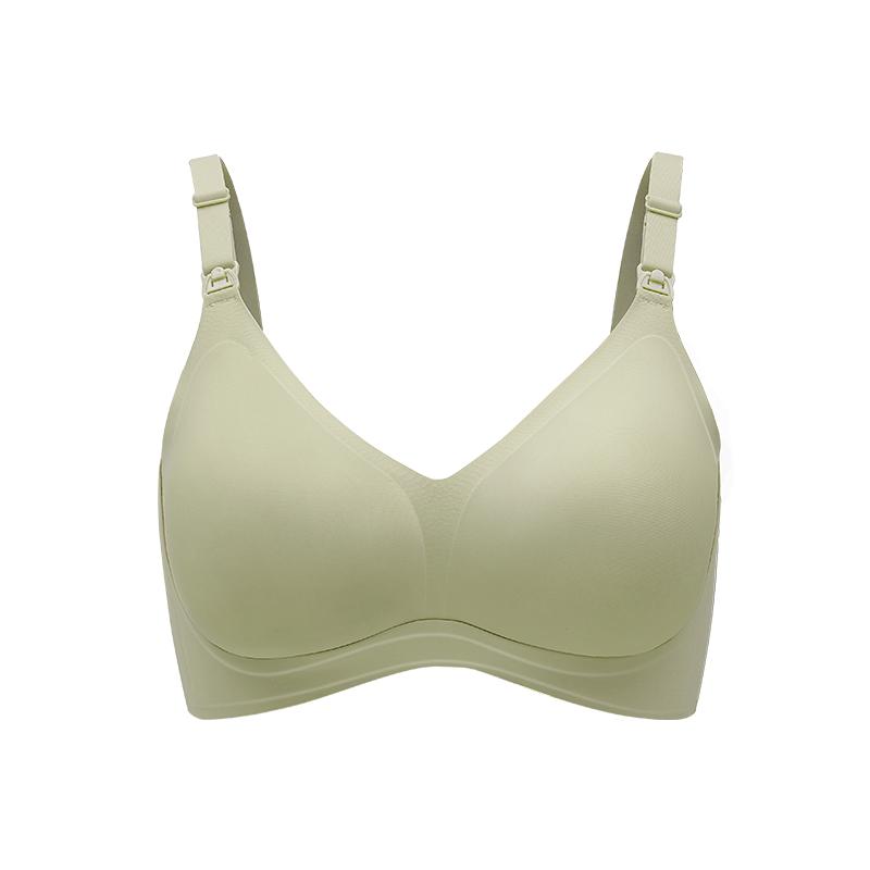 十月结晶孕妇5D哺乳内衣怀孕期专用聚拢防下垂产后喂奶夏季薄文胸