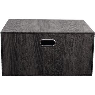 衣帽间收纳盒抽屉式黑色整理箱大号桌面书桌下家用桌上书架柜装书