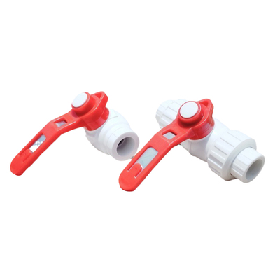 ppr热熔铁手柄钢芯活接球阀开关