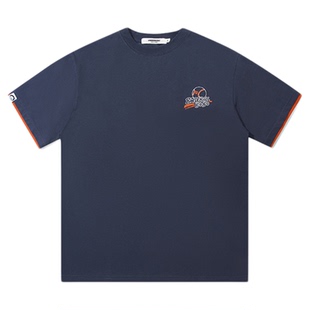 BOBO棒球系列短袖T恤 2025春季新款 修身内搭打底衫慵懒风情侣女