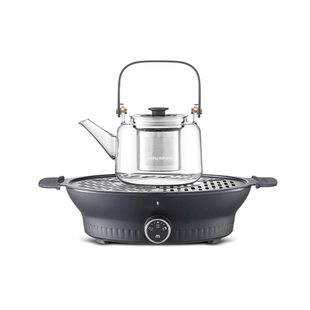 摩飞围炉煮茶器烧茶烤炉MR6083 MR6096原装配件玻璃茶壶盖子茶滤