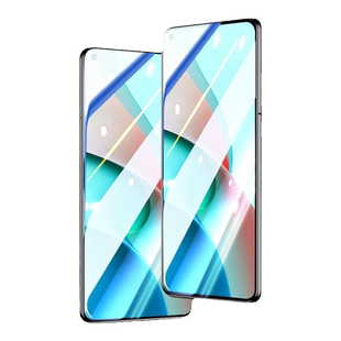适用红米note9钢化膜note9pro手机膜全屏覆盖redmi全包无白边高清防指纹黑边蓝光护眼防摔防爆屏保护贴膜por