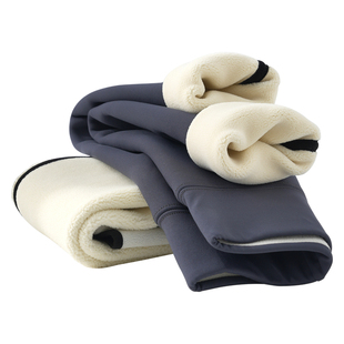 女童加绒鲨鱼裤秋冬款外穿修身裤2025新款冬季保暖裤子儿童打底裤