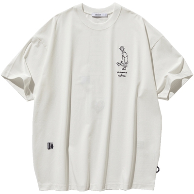 【联名系列】nautica whitesail日系P仔插画短袖T恤