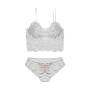 Alitayxx 海云之谜 法式bralette蕾丝三角杯无钢圈美背文胸内衣