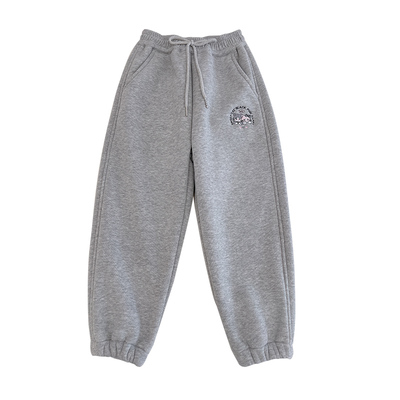 不起球！薄绒和特厚羊驼绒运动裤