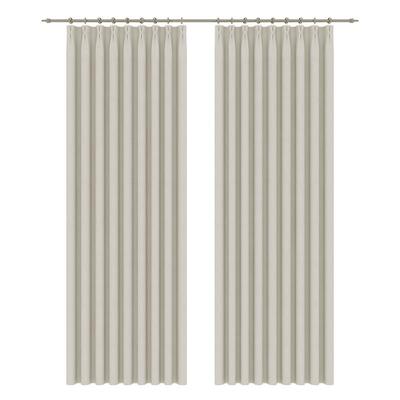 金蝉抗菌遮光仿棉麻简约现代窗帘