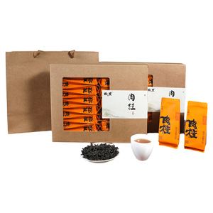 武夷山肉桂岩茶正岩乌龙茶2024年中秋送礼肉桂红茶口粮茶高端礼盒