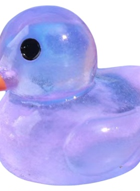 浴室小鸭子挂件苔藓微景观装饰