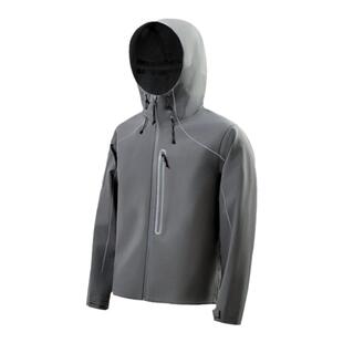 马登工装光剑机能反光防水冲锋衣夹克外套户外耐磨连帽登山服男秋