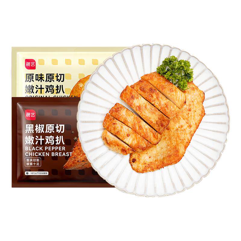 展艺香煎非油炸鸡胸肉100克/袋
