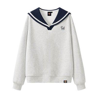 Dickies女款海军领卫衣