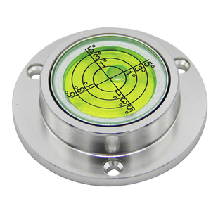 金属水平仪高精度水平气泡磁性水准泡5012万向水平珠圆法兰水准仪