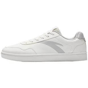 安踏运动鞋板鞋2025秋季新款青少年潮流百搭小白鞋轻便休闲鞋子男