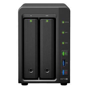 Synology群晖DS723+网络存储服务器nas企业办公2盘位文件备份集中存取快照防病毒 数据共享
