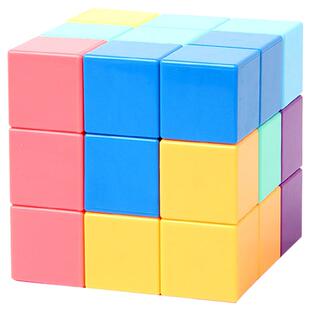 索玛立方体磁力积木儿童玩具男孩拼装空间思维魔方宝宝益智力动脑