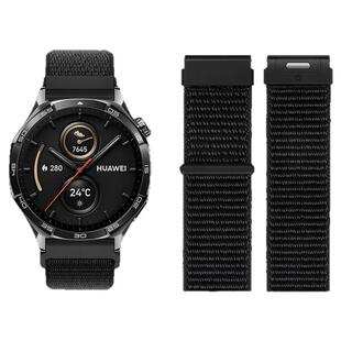 适用华为gt6表带按压式gt6pro手表带watch5尼龙gt5新款gt4秋冬watch4pro表带gt3荣耀gs5智能buds腕表运动男士
