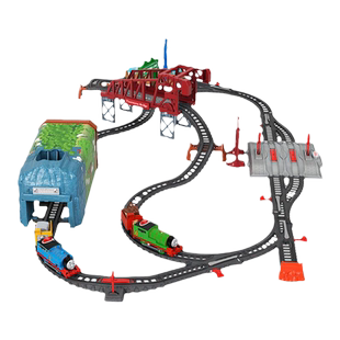 【新年礼物】托马斯轨道大师系列经典火车站轨道套装电玩具