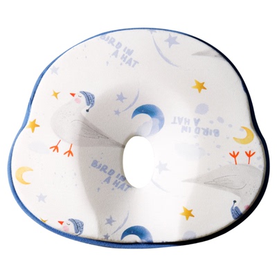 安伦黛尔0-24个月硅胶婴儿定型枕