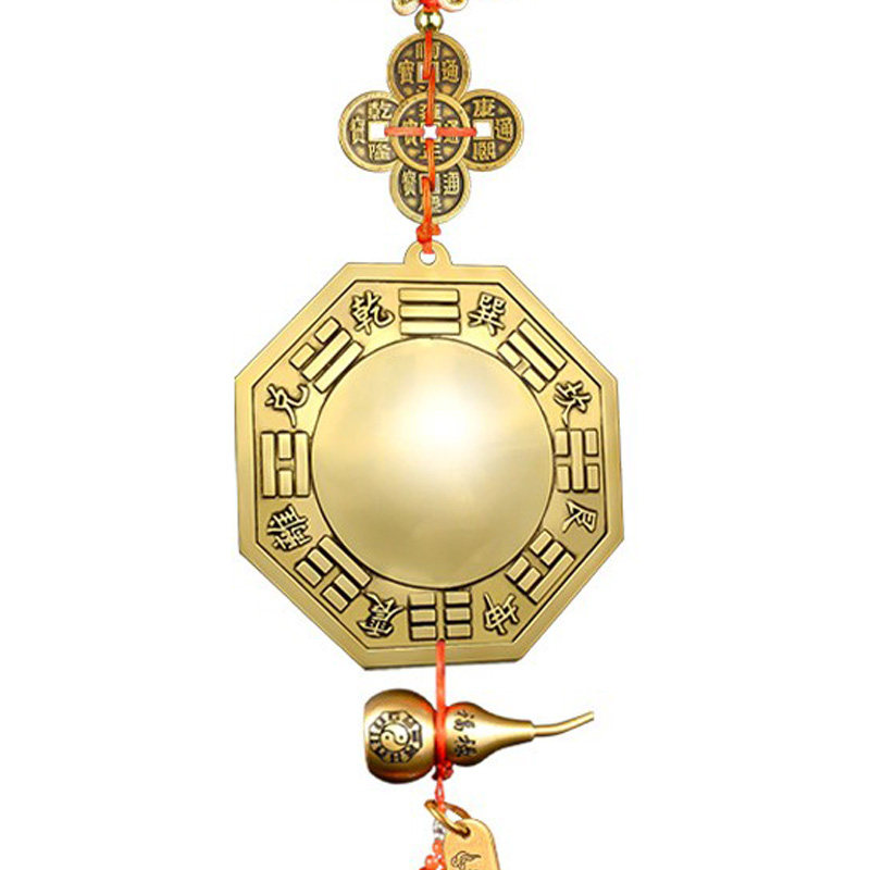 太极八卦镜入户大门上挂的吉祥物
