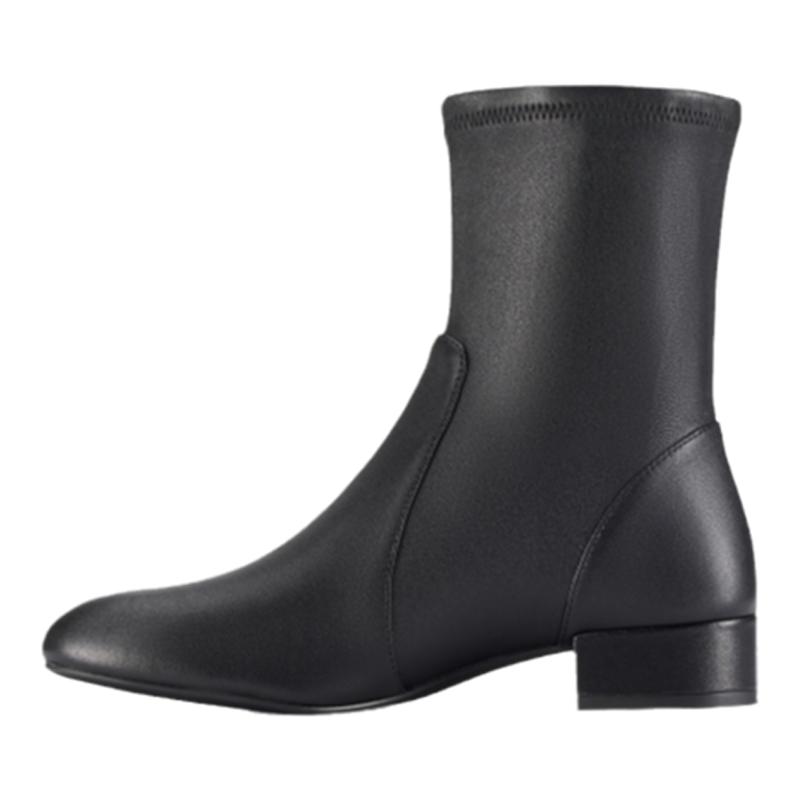 SW ODETTA CITY 25 STRETCH BOOTIE 2025新款短靴圆头瘦瘦靴