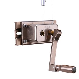 威尔森晾衣架手摇器配件凉衣架升降器阳台手动晾衣杆升降手摇通用