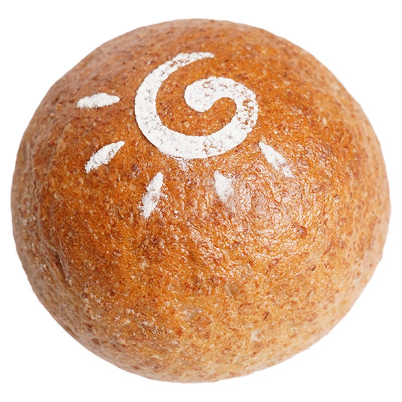 匠心全麦芋泥咸蛋黄面包欧包