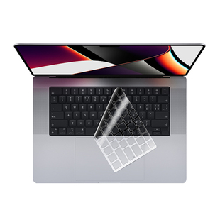 适用于2021苹果MacBook键盘膜Pro14寸16电脑Air13笔记本M1 Mac键盘贴Pro12防尘macpro保护膜2020超薄11透明15