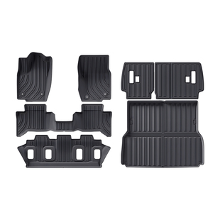 适用于雷克萨斯GX550h防水脚垫凌志gx550尾箱改装TPE后备箱内饰垫