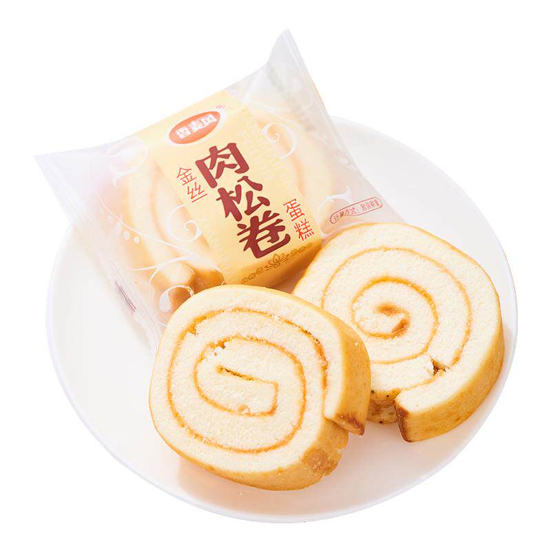 肉松卷蛋糕卷夹心面包早餐整箱批夜宵充饥点心糕点休闲小吃零食品